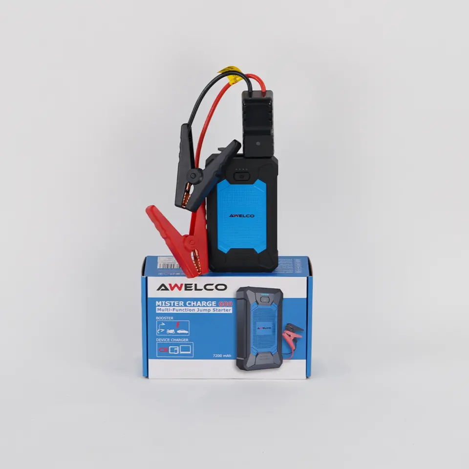 AWELCO Mister Charge 600 Model 7200mAh Taşınabilir Akü Takviye ve Şarz Cihazı