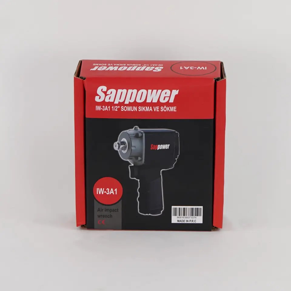 SAPPOWER IW-3A1 Somun Sıkma ve Sökme Tabancası