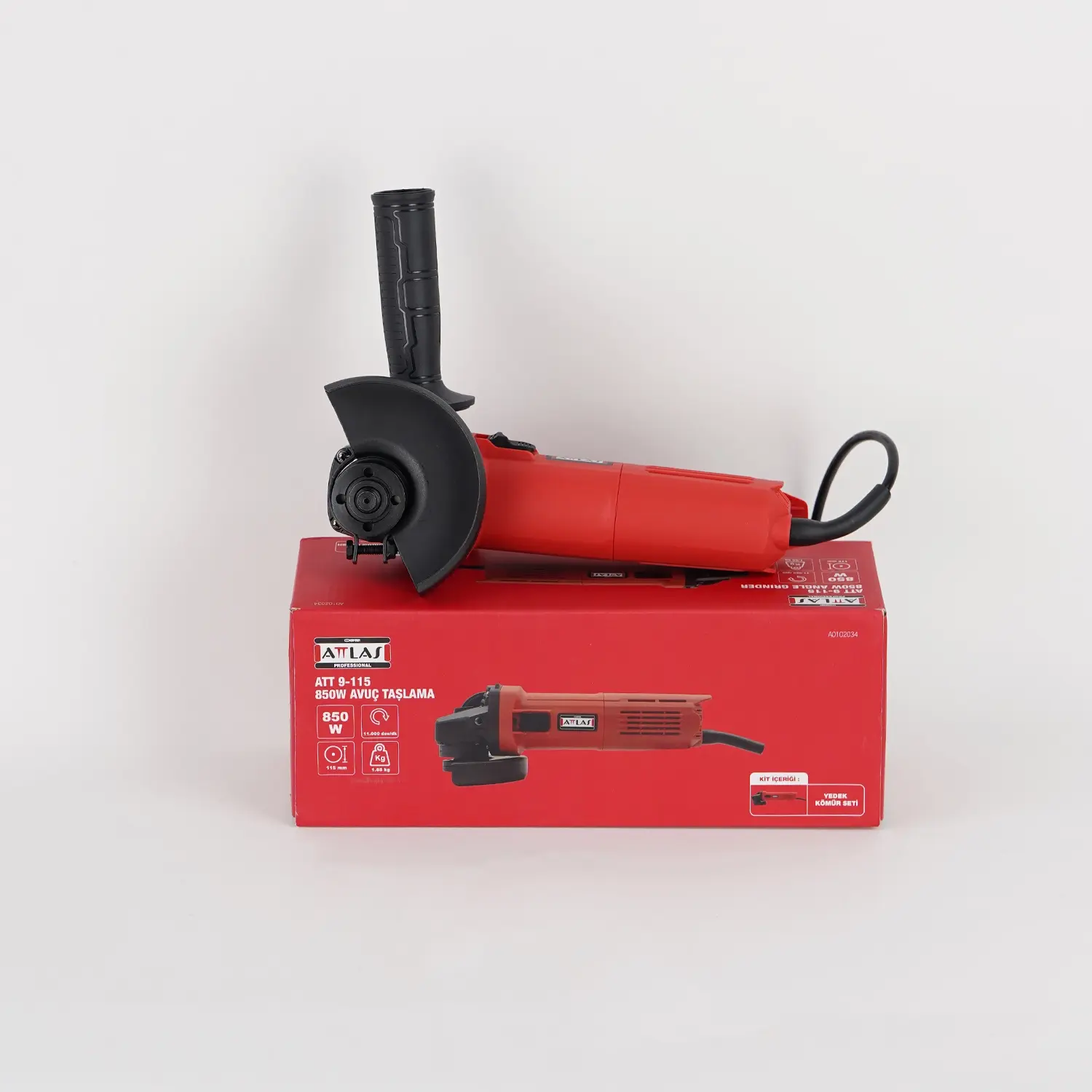 ATTLAS ATT 9-115 850W Avuç Taşlama