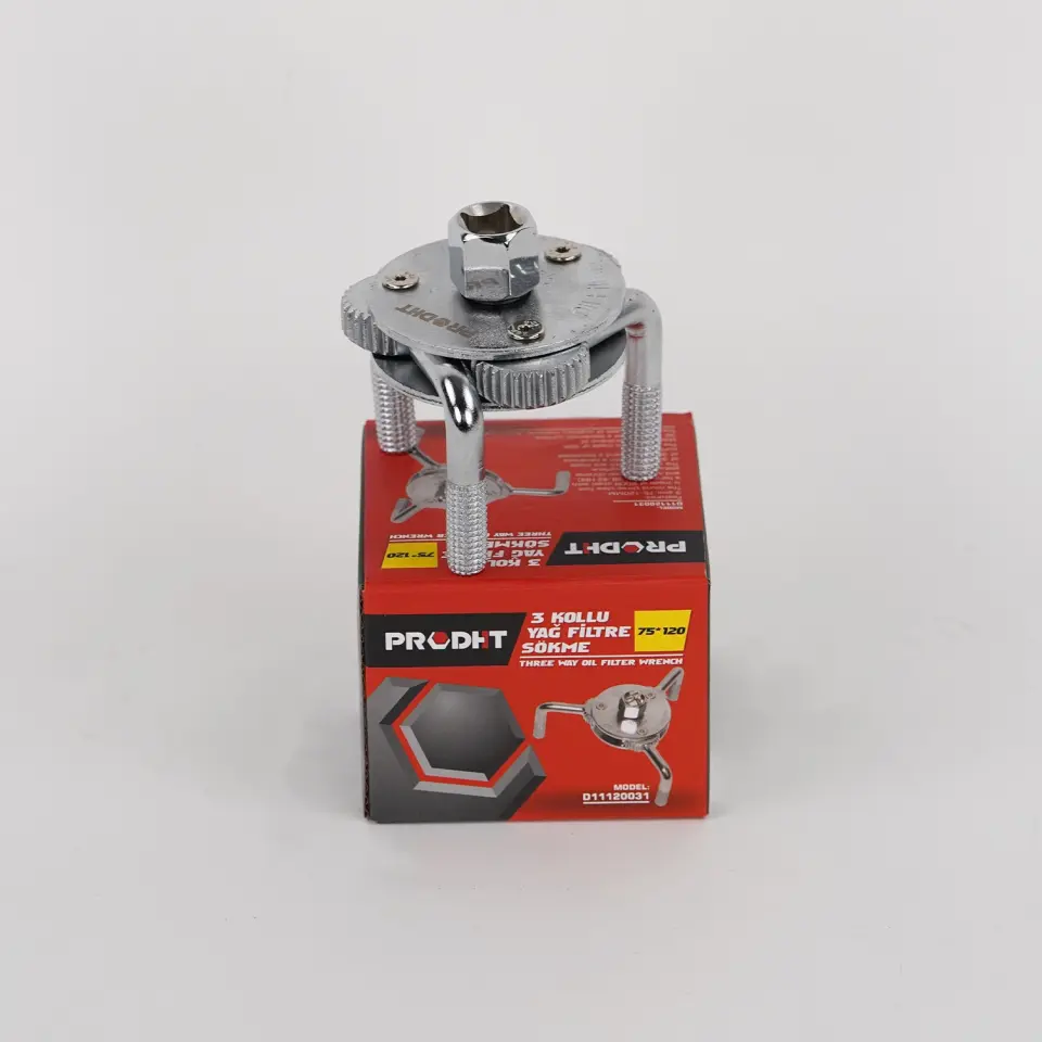 PRODHT 3 Kollu Yağ Filtre Sökme Anahtarı 75x120