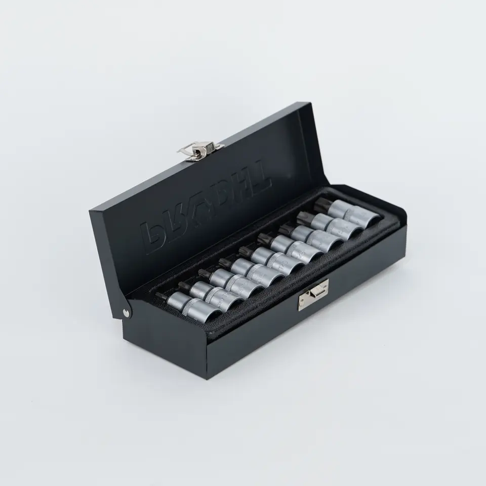 PRODHT 9'lu 1/2 Spline Bits Lokma Set (9 Parça)