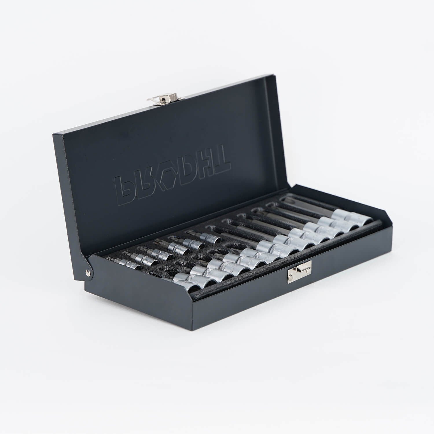 PRODHT 12 ve 14 Torx Uçlu Lokma Takımı (18 Parça)