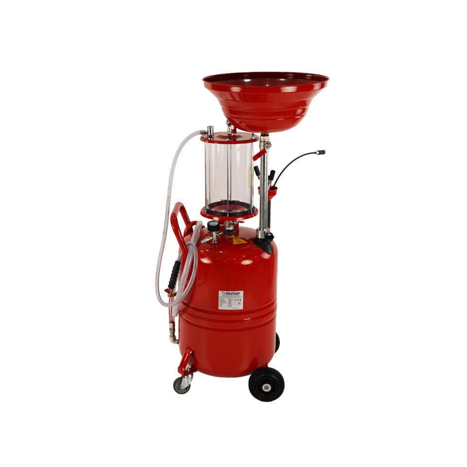 Gülersan 6500 530 mm Büyük Hunili 7903 80 Lt Yağ Emme Pompası