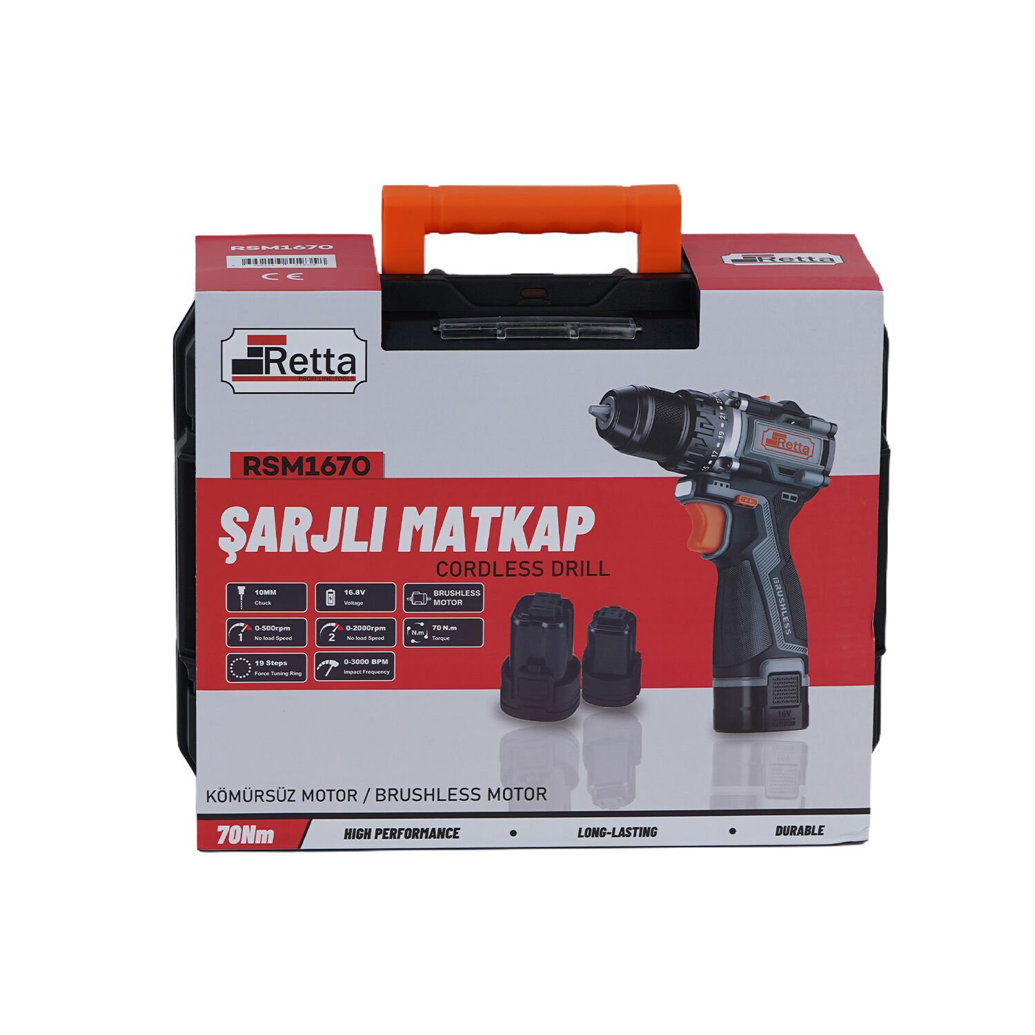 RETTA RSM1670 Şarjlı Matkap