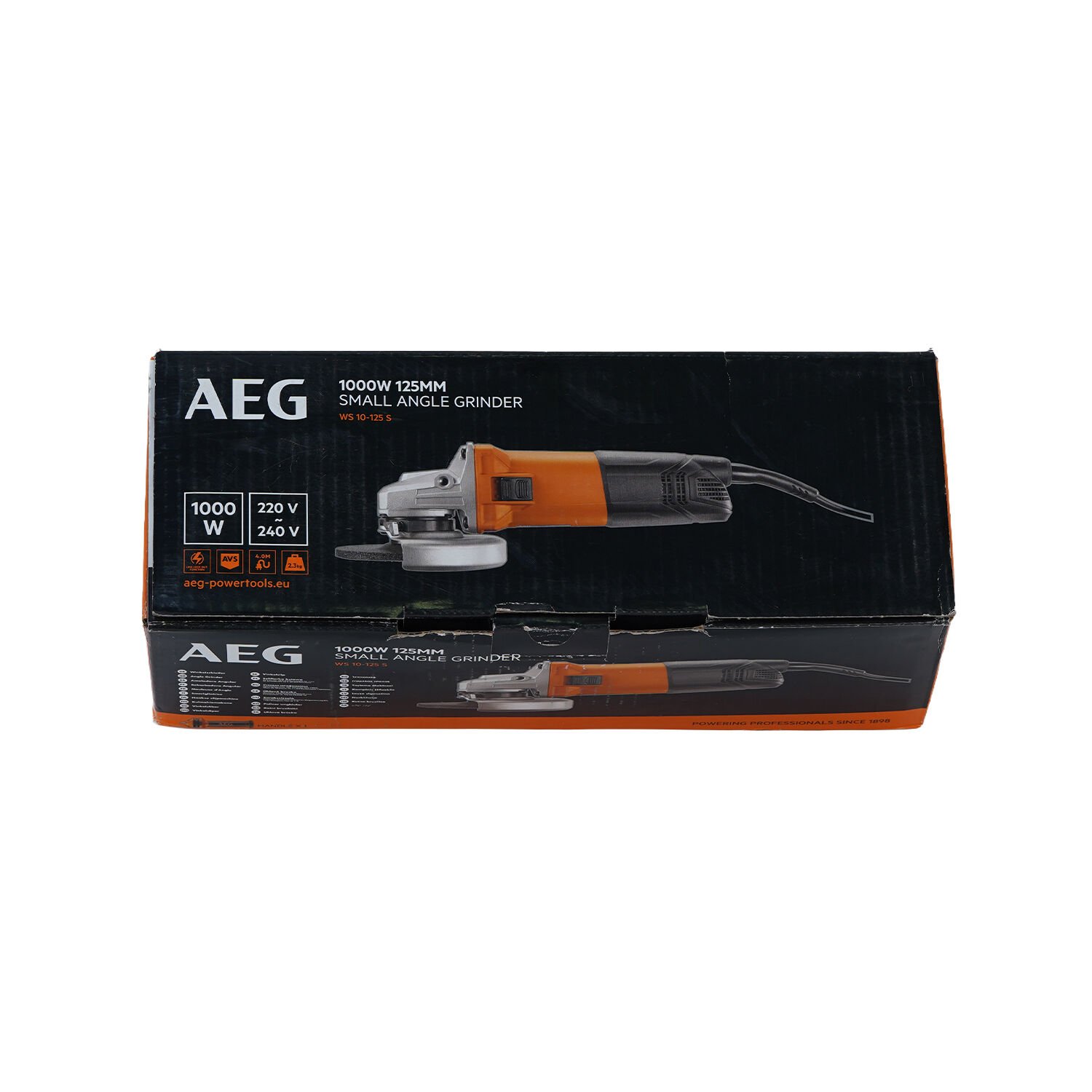 AEG WS10-125S 125 mm Avuç Taşlama