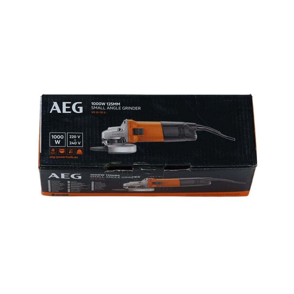 AEG WS10-125S 125 mm Avuç Taşlama