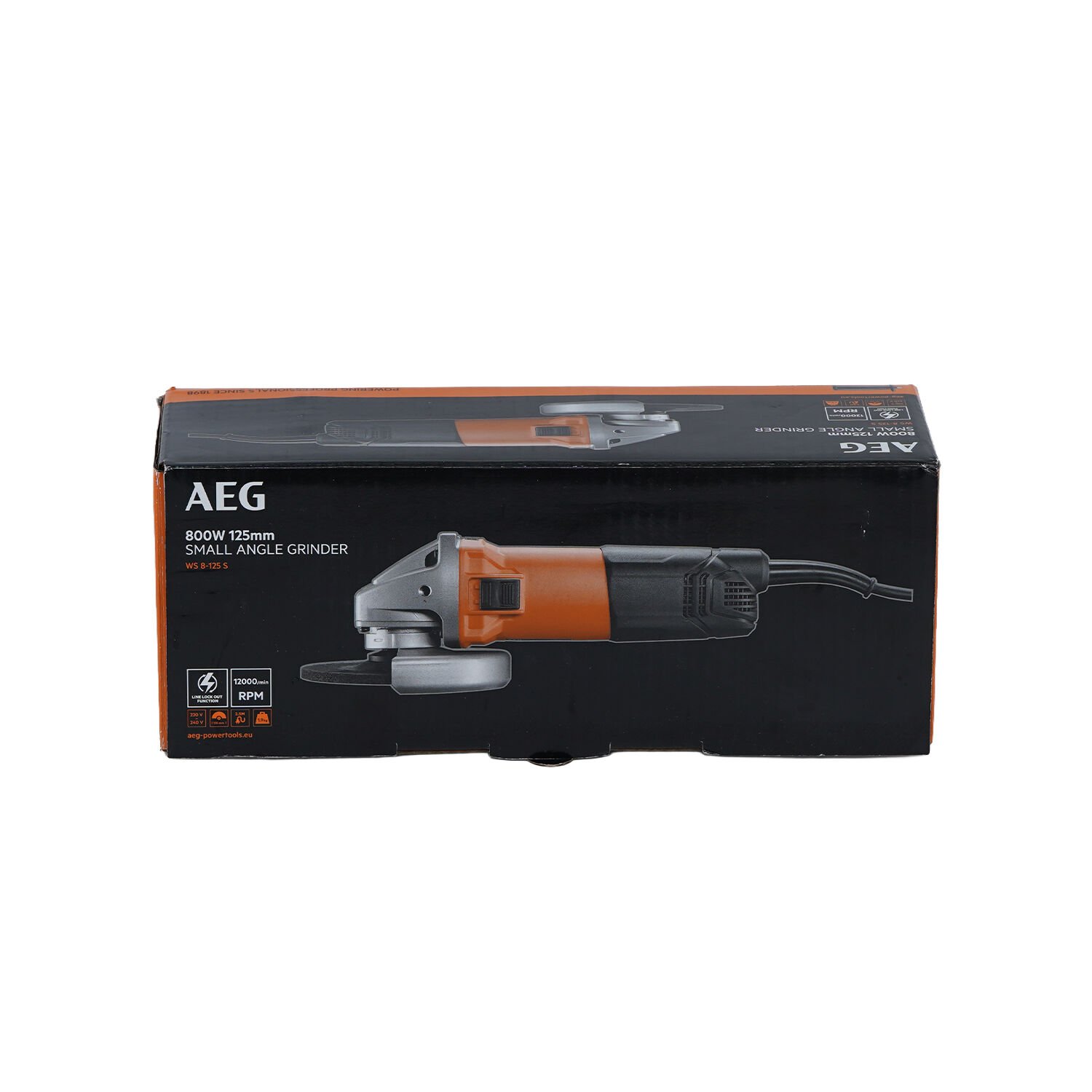 AEG WS8-125S 125 mm Avuç Taşlama