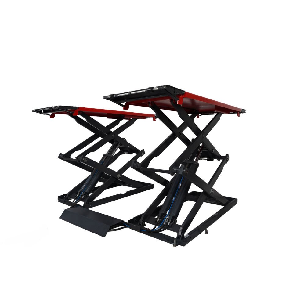 FALCON DSL350ML 3500 Kg 2 Metre Çift Makaslı Hidrolik Oto Lift 380V