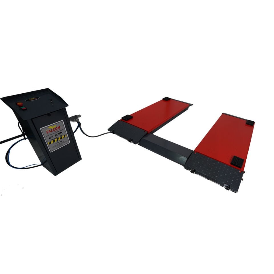 FALCON DSL350ML Pro 3500 Kg 2 Metre Çift Makaslı Hidrolik Lift 380V