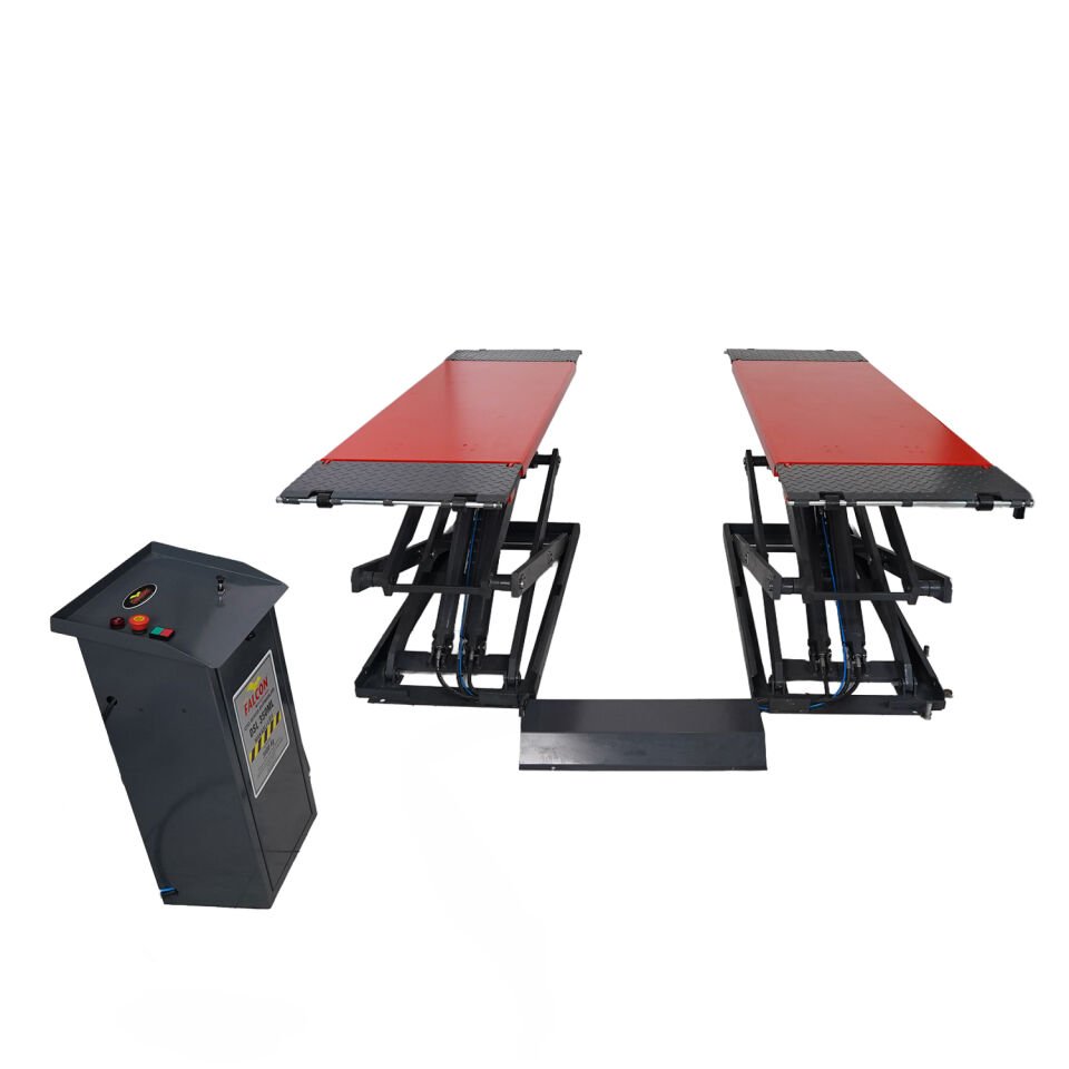 FALCON DSL350ML Pro 3500 Kg 2 Metre Çift Makaslı Hidrolik Lift 220V