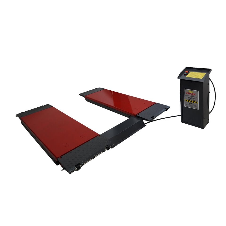 FALCON DSL350 3500 Kg 2 Metre Çift Makaslı Hidrolik Oto Lift 380V