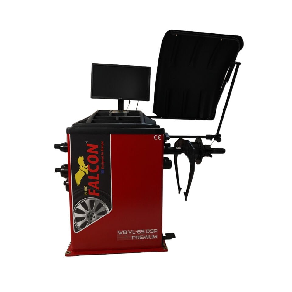 FALCON WB-VL-65 DSP PREMIUM Lazerli Tam Otomatik Oto Lastik Balans Makinesi 220V