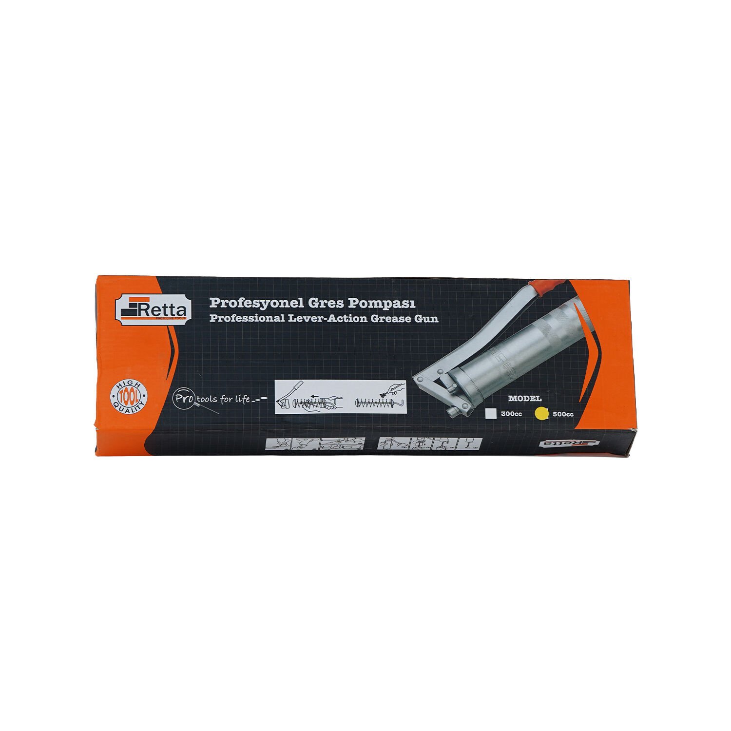 RETTA RGP0101 500 cc Gres Pompası