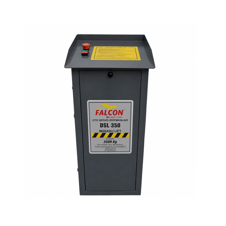 DSL 350-220 - FALCON 3.5 Ton 2 Metre Makaslı Hidrolik Oto Lift 220V